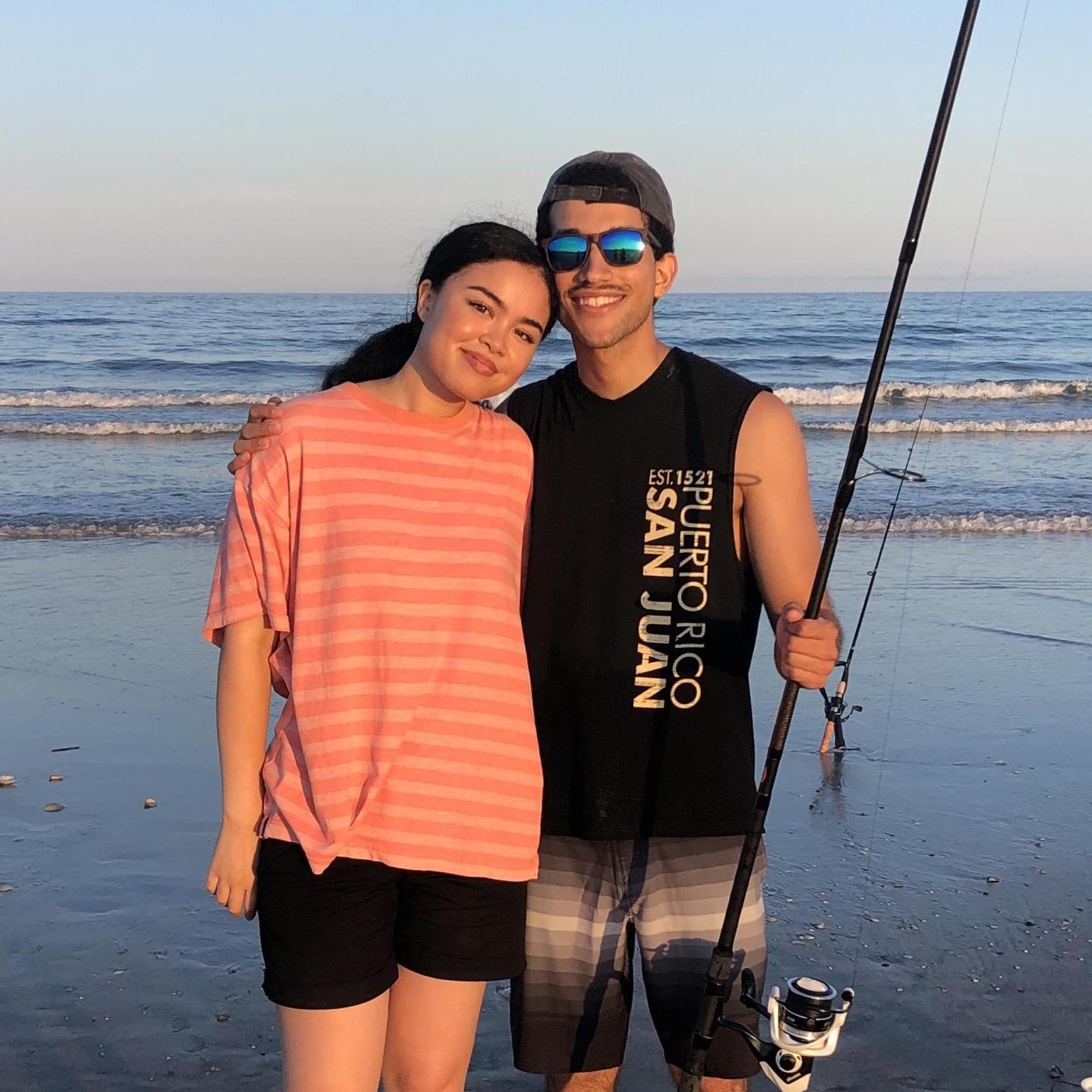 We also had a fun time at the beach ❤︎