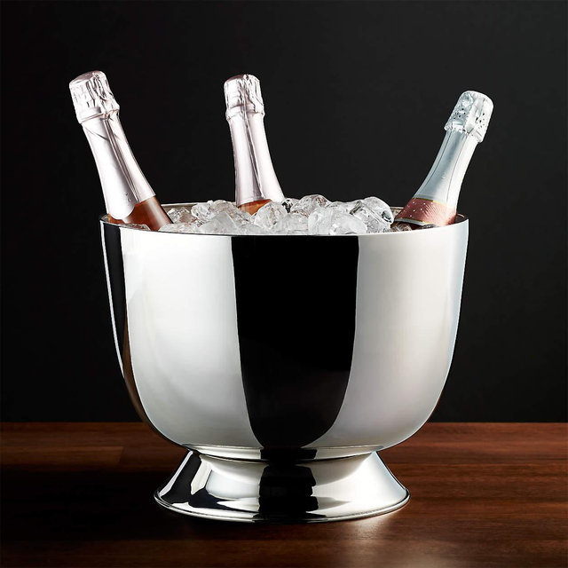 Crate & Barrel Wine/Champagne Bucket