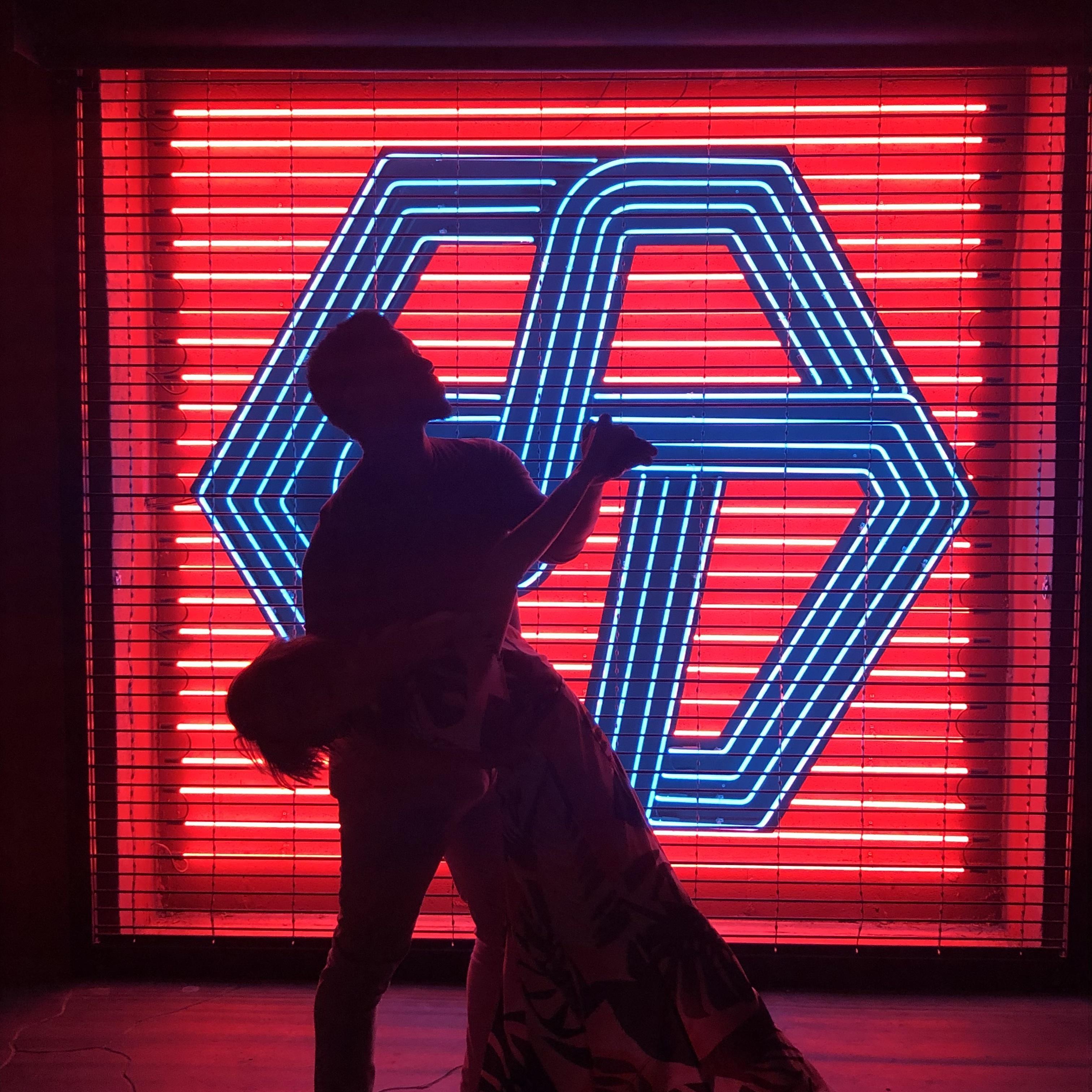 Silly dancing in Atlanta, Spring 2019