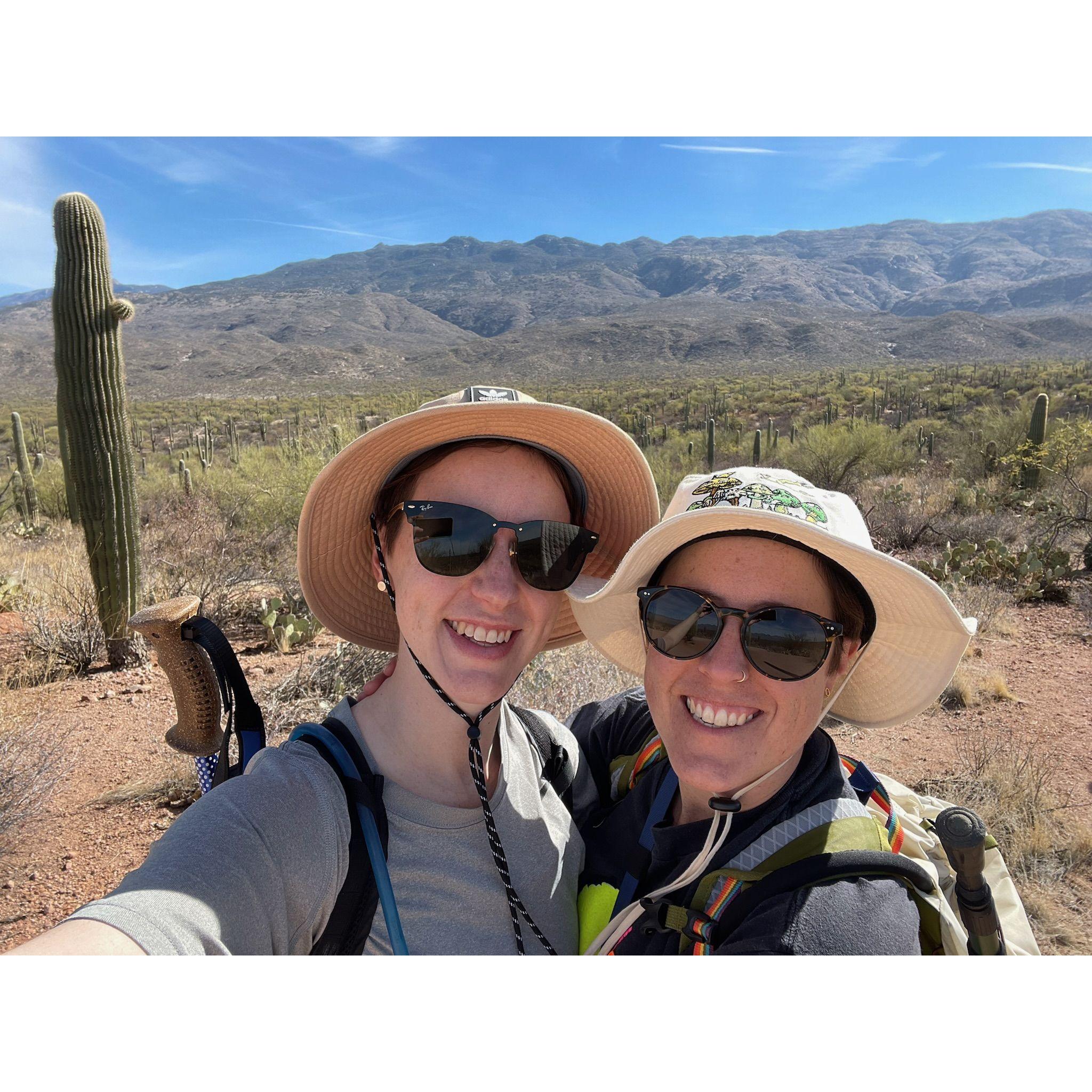 This hike would never end...like our love.