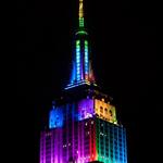Empire State Building Tower Lights