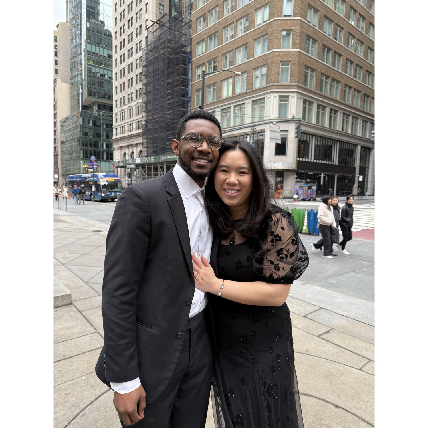 Engagement photos in NYC