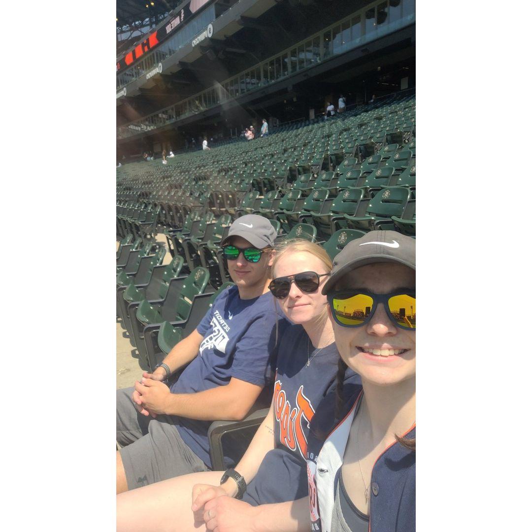 Tigers Game in Chicago