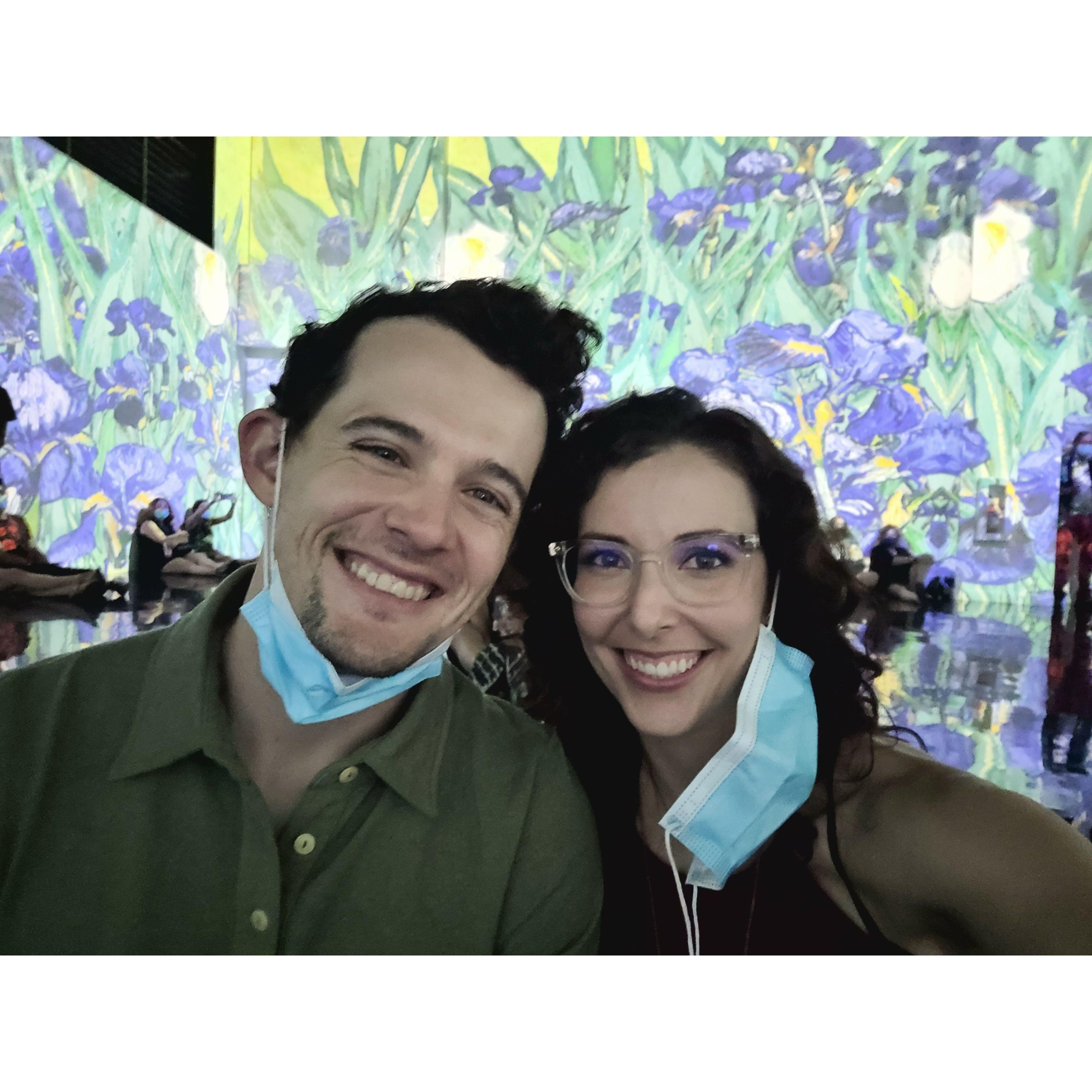 September 2021: Saw the immersive Van Gogh Exhibit, great date night!