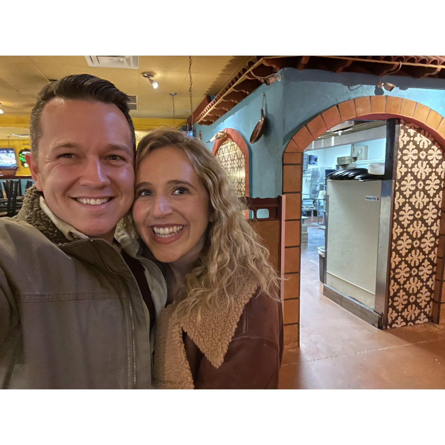 Scratch off adventure dates have us exploring great spots all over town. We distinguished that night that we both prefer our margaritas on the rocks!