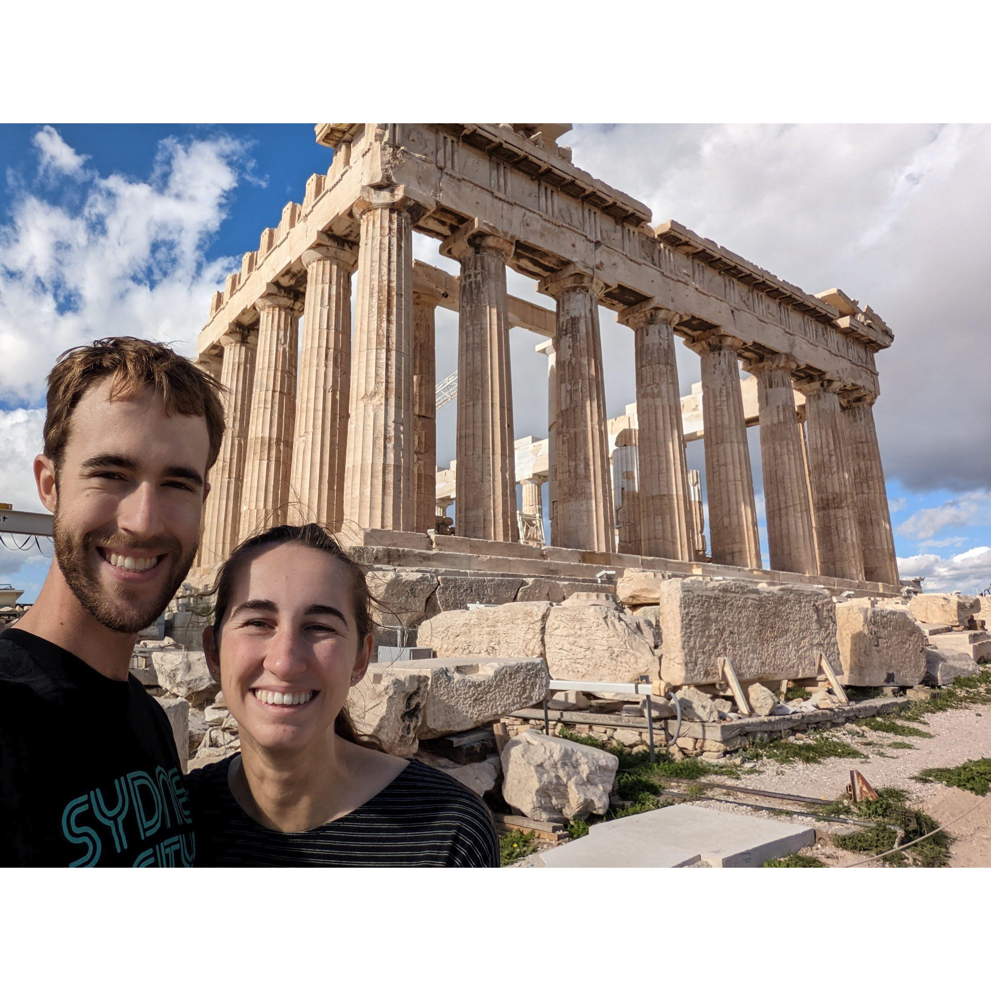 Sorry mom for going to Greece instead of your house for Thanksgiving