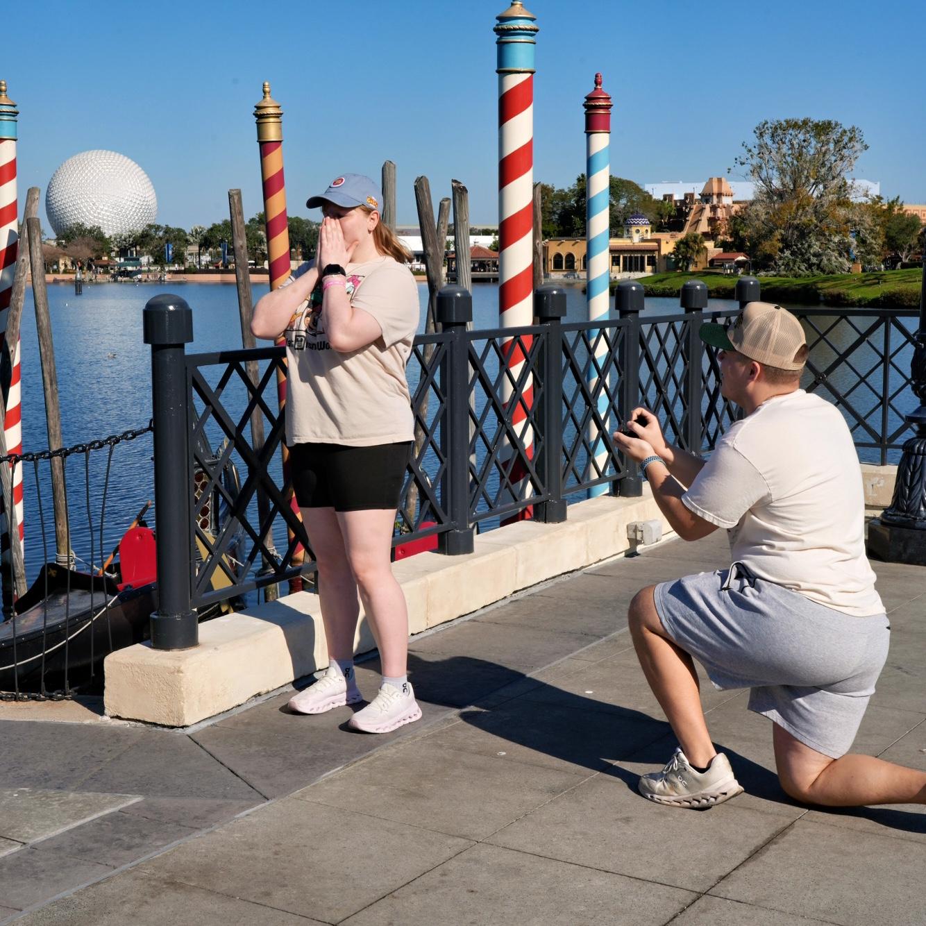 No better place to propose than where it all started🩷