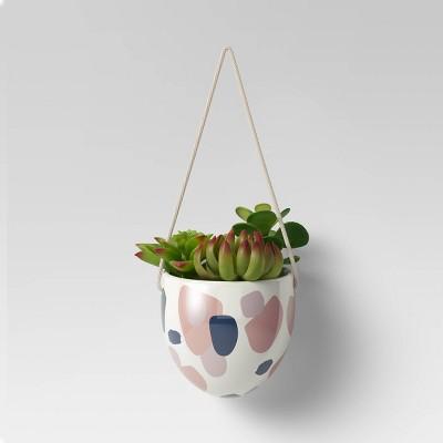 Drip Paint Hanging Planters Green - Opalhouse&#8482;