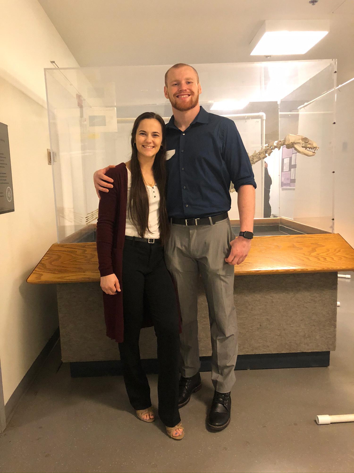 Presenting our separate research projects at the Oregon Academy of Science Conference in February of 2020.