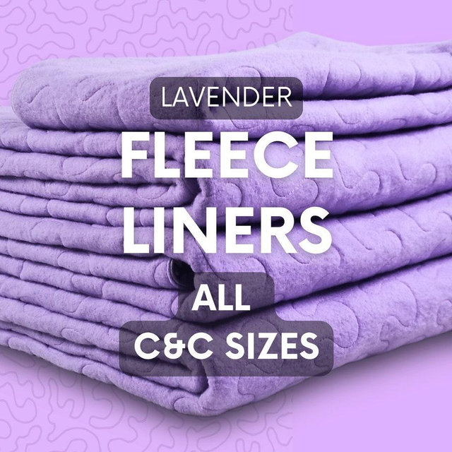 Lavender Guinea Pig Fleece Cage Liner: C&C Sizes, Reusable Bedding