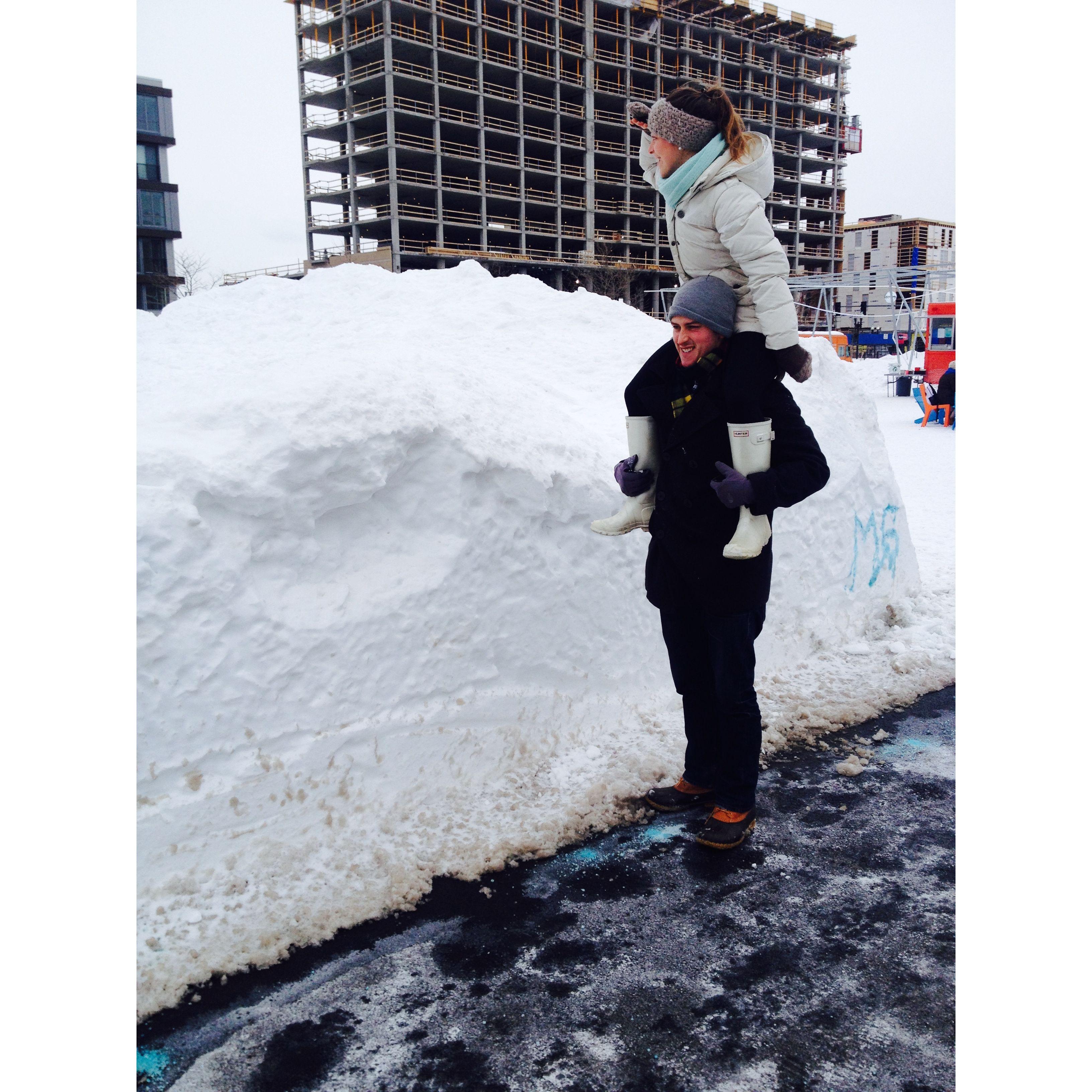 2015 - did we mention Paris is short and went a whole season not being able to see over the snow drifts...