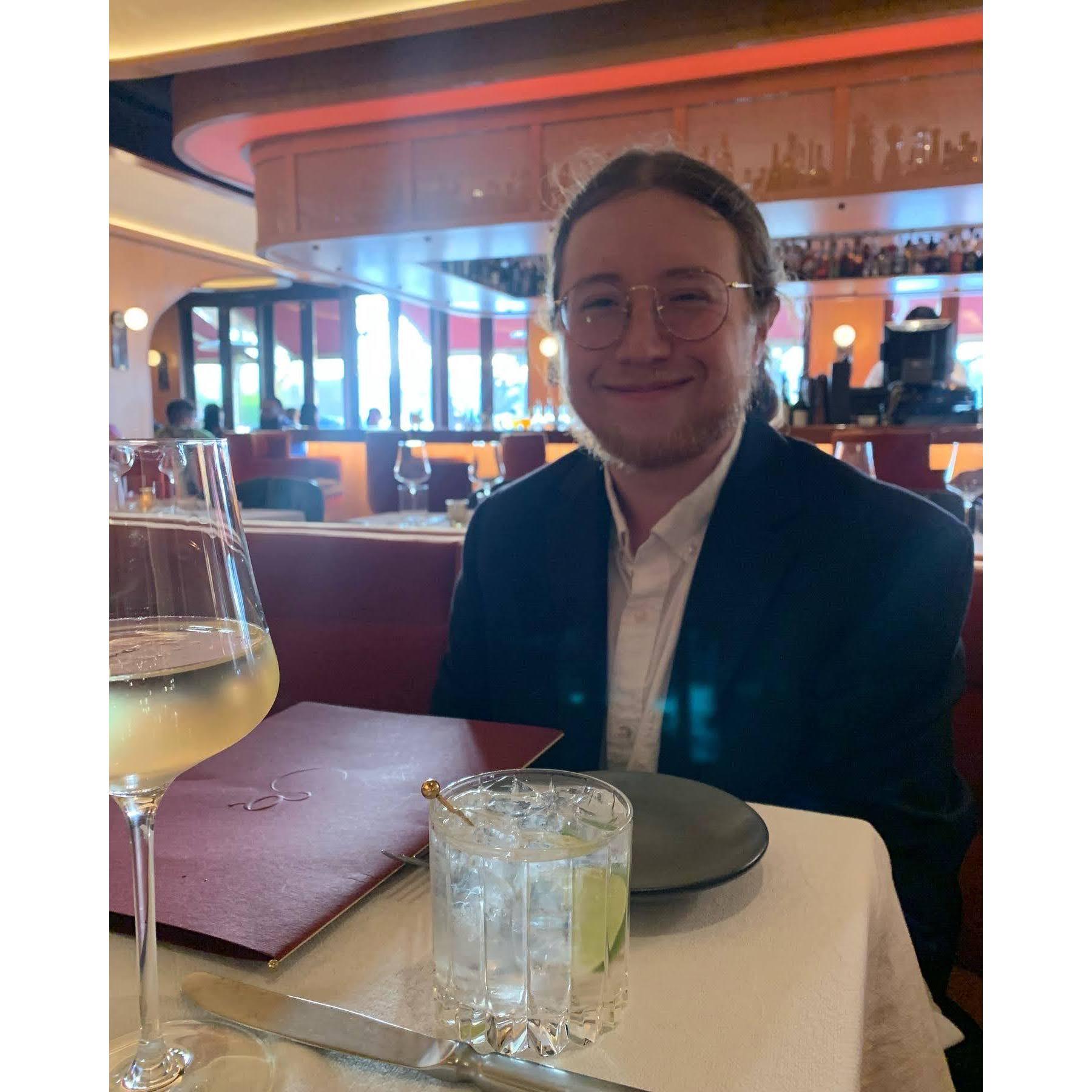 During our last anniversary date, I asked Brady "So where are you on the whole marriage thing?" He said "I'm getting there" meanwhile he had already picked out my ring and was planning the proposal!