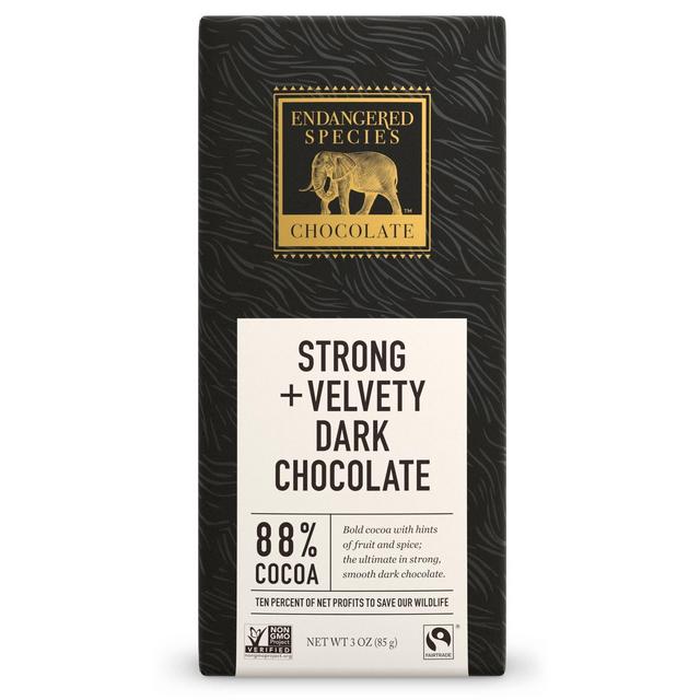 Endangered Species Chocolate Natural Dark Chocolate - 3oz
