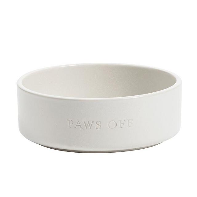 Mason Pet Bowl, Ivory, Medium