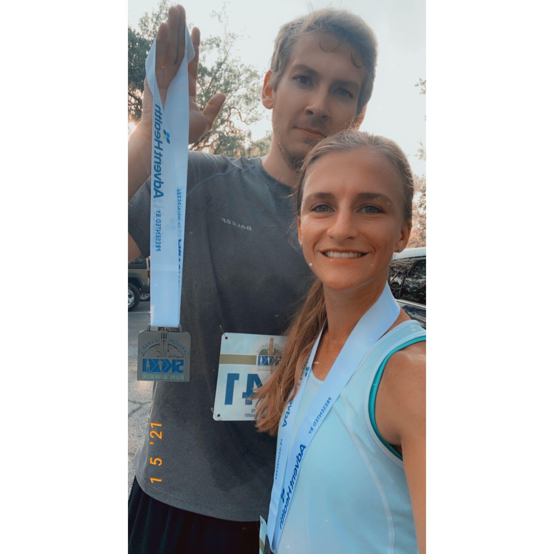 Cody's First 5K Race