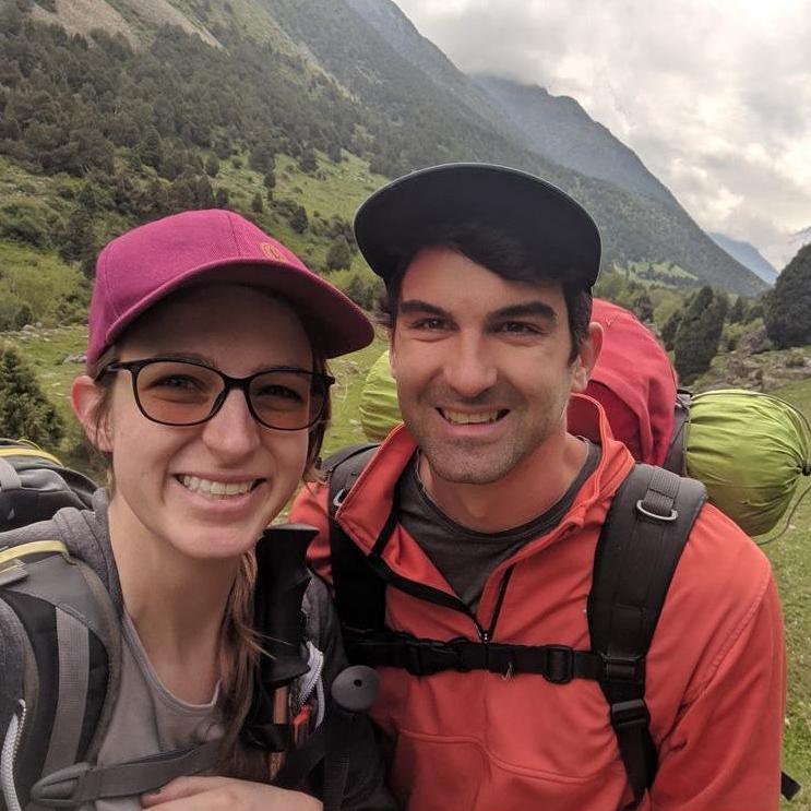 Hiking in the Alamadin gorge, Kyrgyzstan