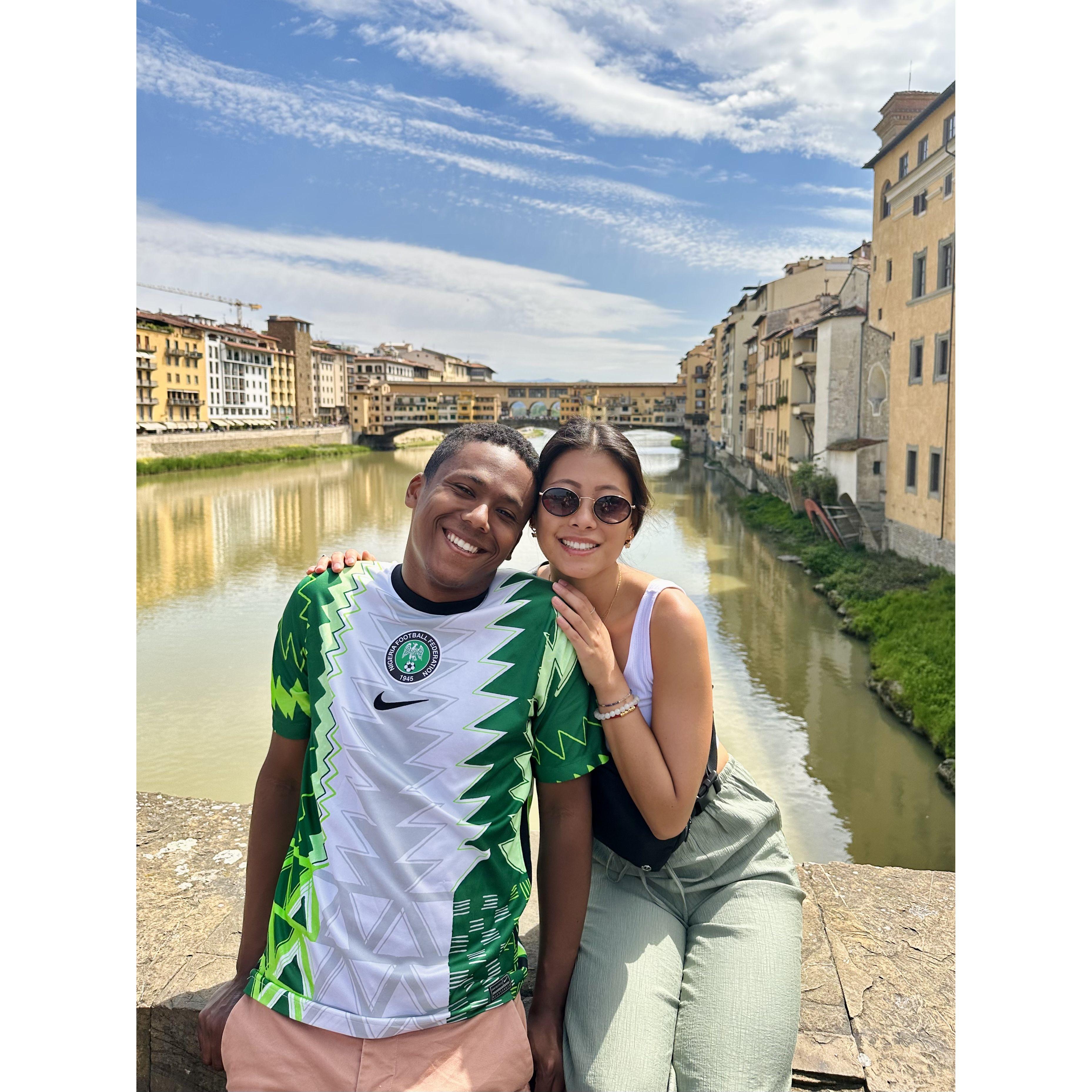 Ponte Vecchio in Florence, Italy