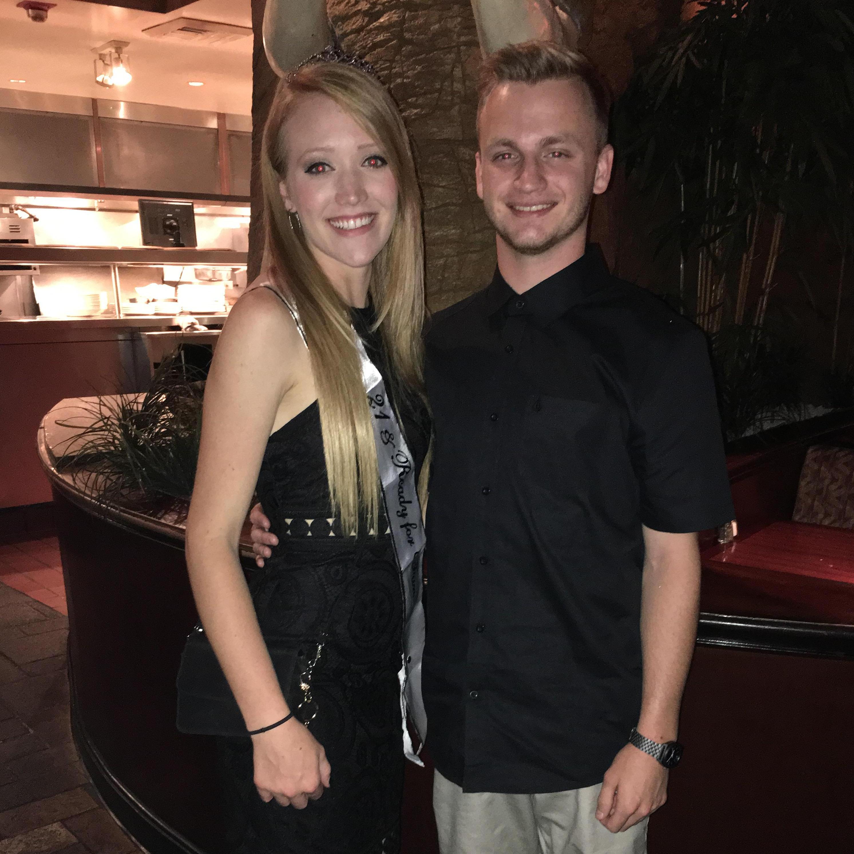 My 21st birthday dinner! Seems like so long ago.