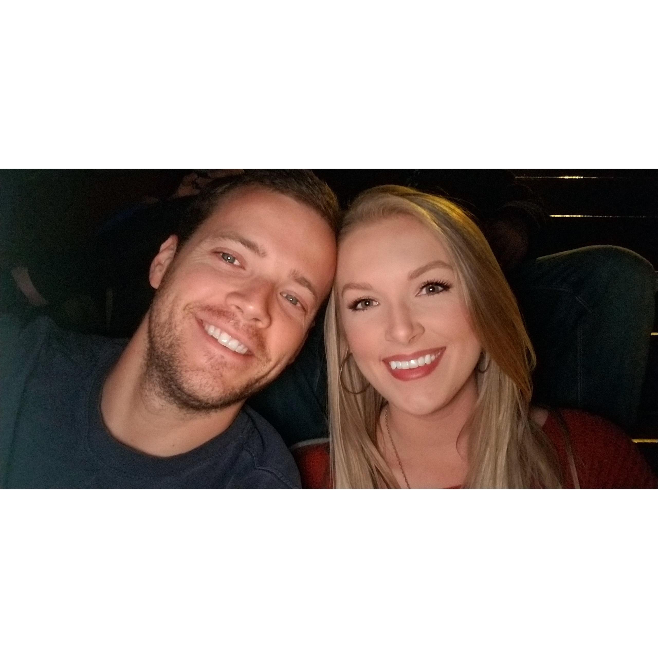 Brian's first country concert!