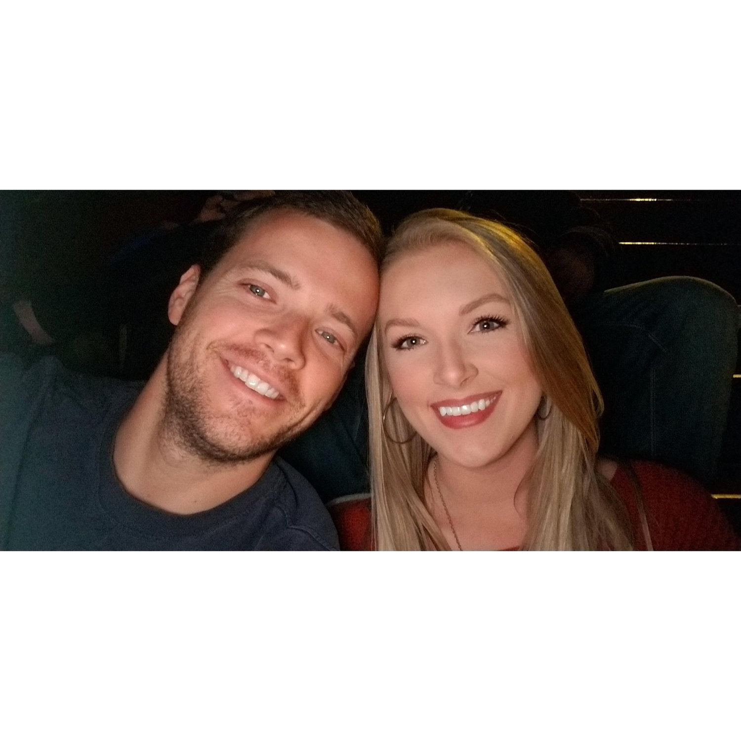 Brian's first country concert!