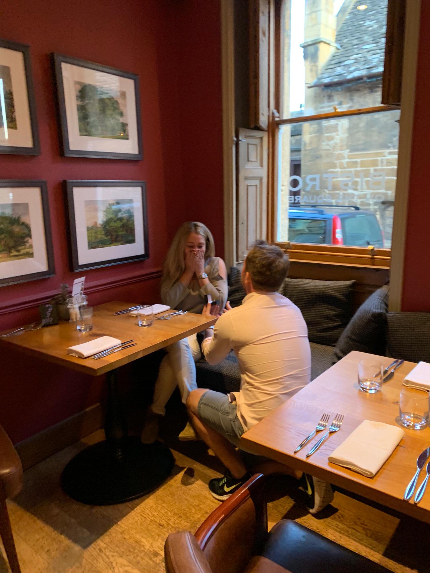 The proposal in the Cotswolds!
