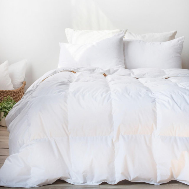 Feather & Down Duvet Comforter Insert - Full Queen - Extra Warm | BOKSER HOME