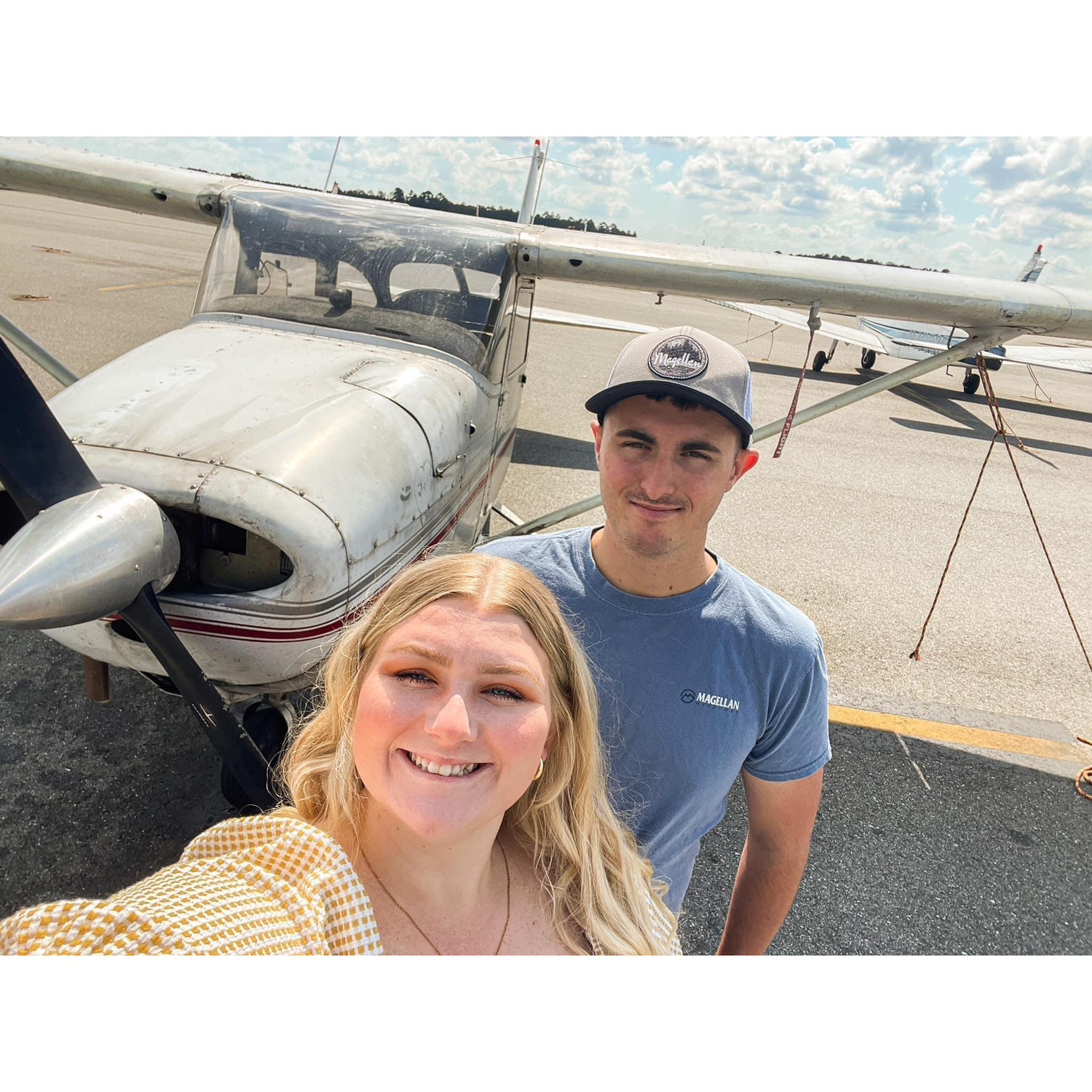 The day he got to fly