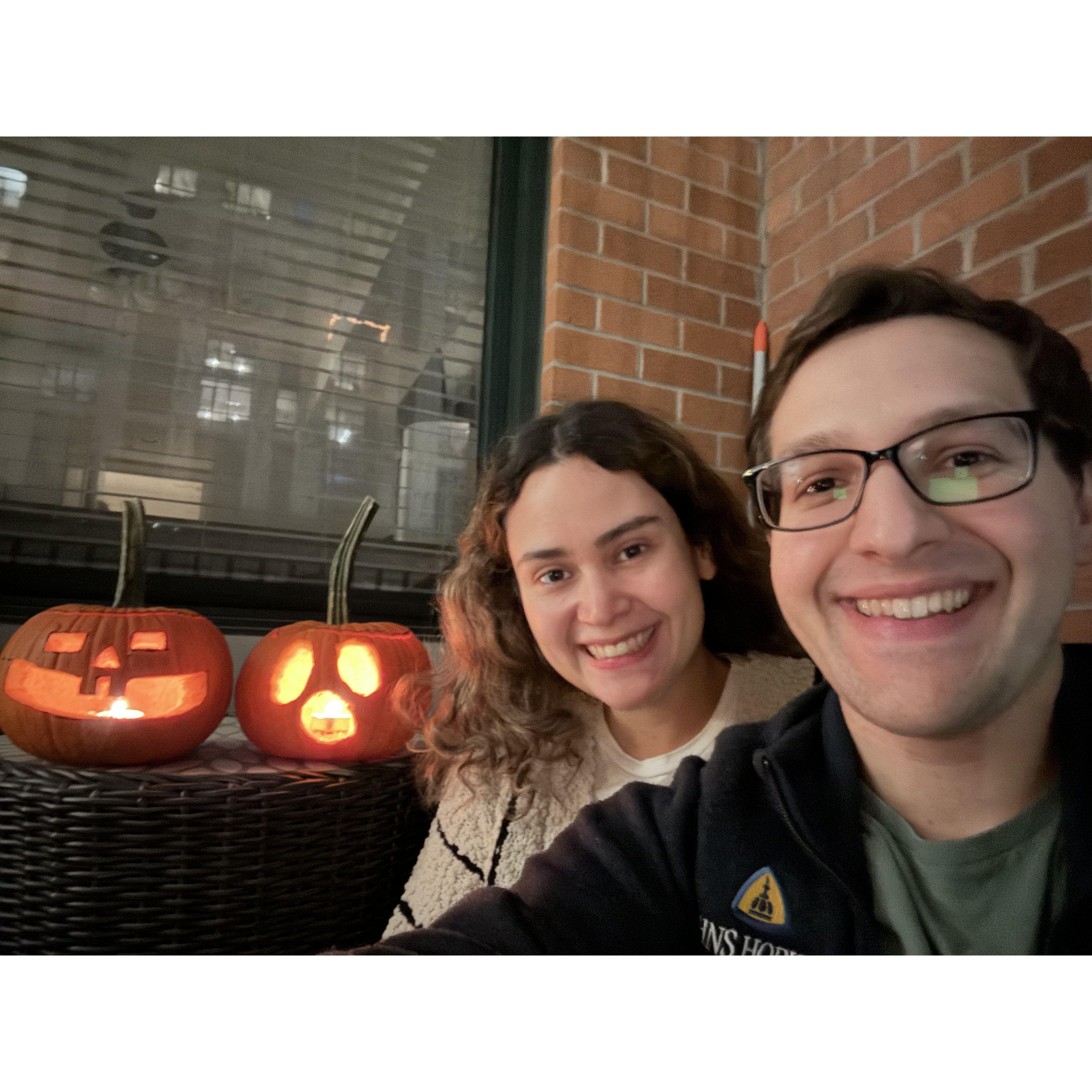 Keeping our Halloween tradition going