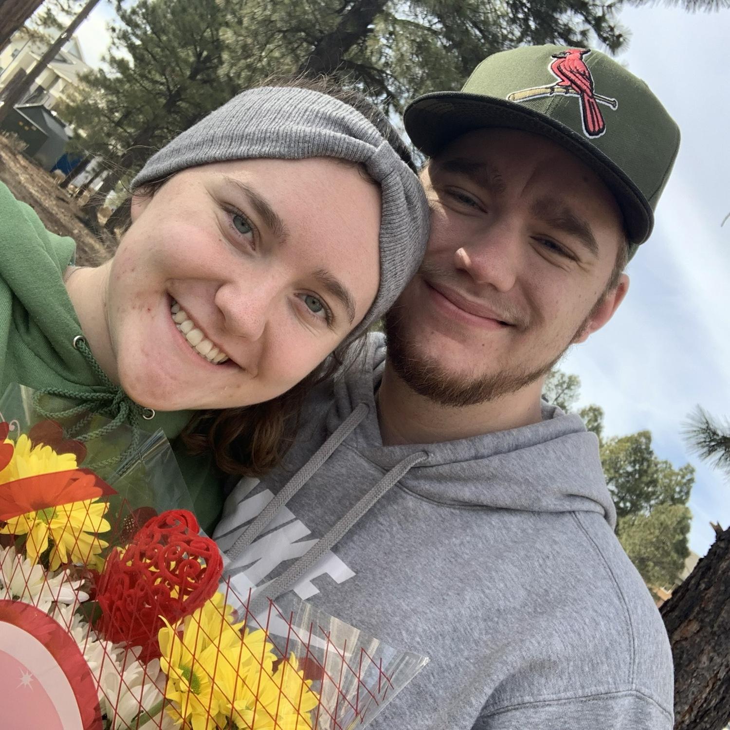 Our first Valentine's day!