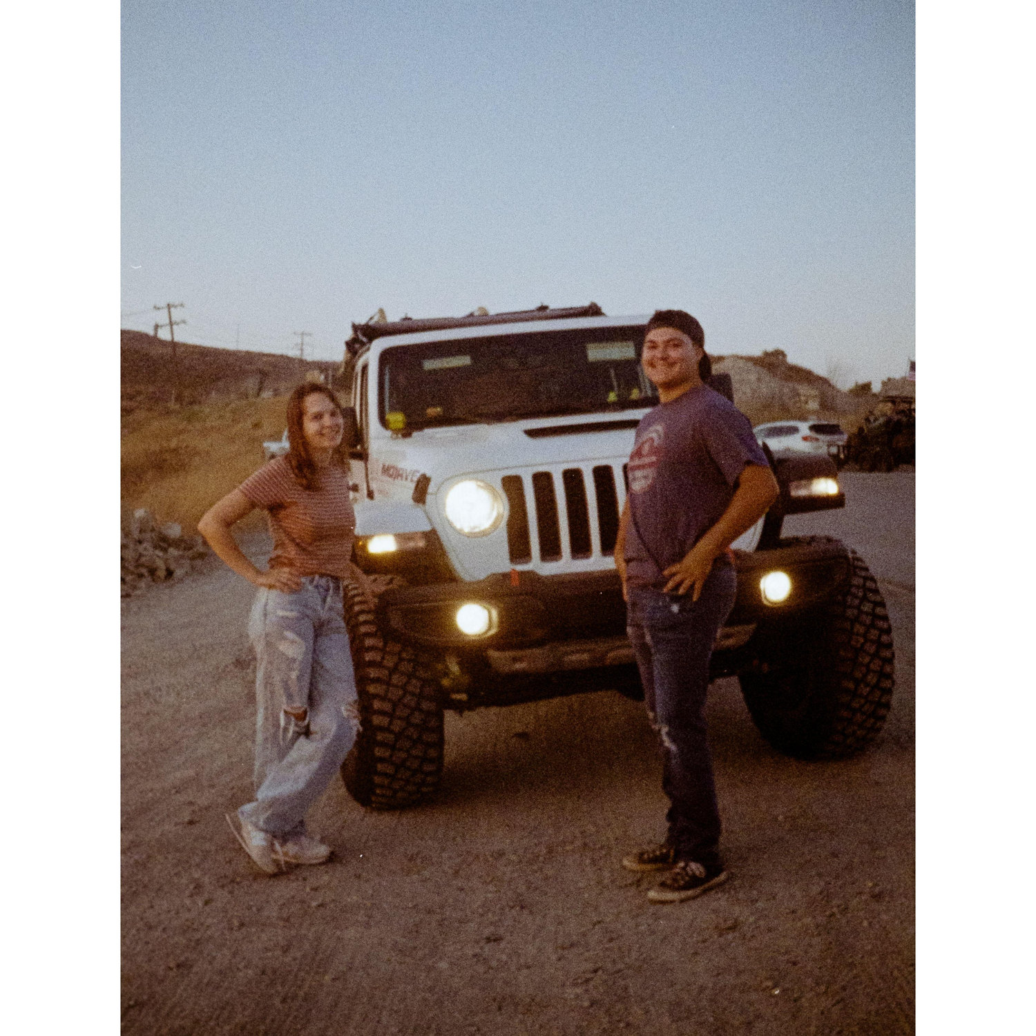 Off-roading days shot on a film camera.