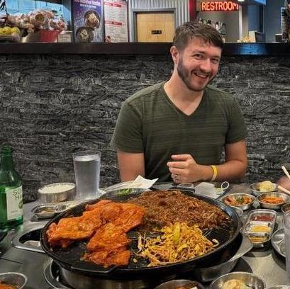 Dapper Dan ready to dive into some Korean BBQ