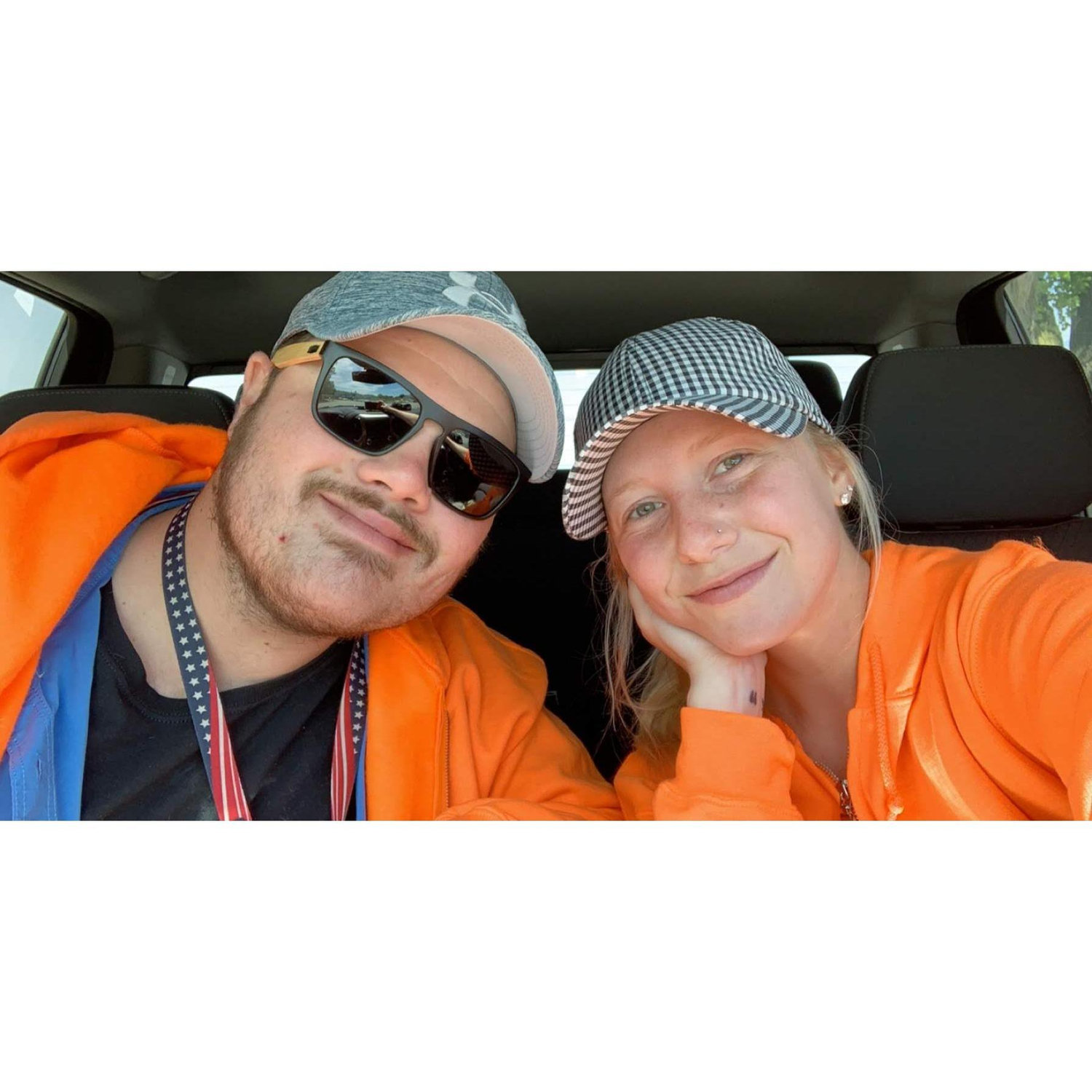 June 7, 2020
Who doesn't love good ole' matching neon orange jackets!?