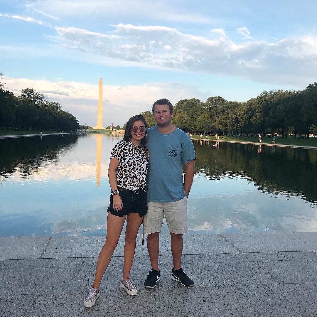 Madison's first trip to visit Nick in DC (August 2018) - Madison moved in September 2018!