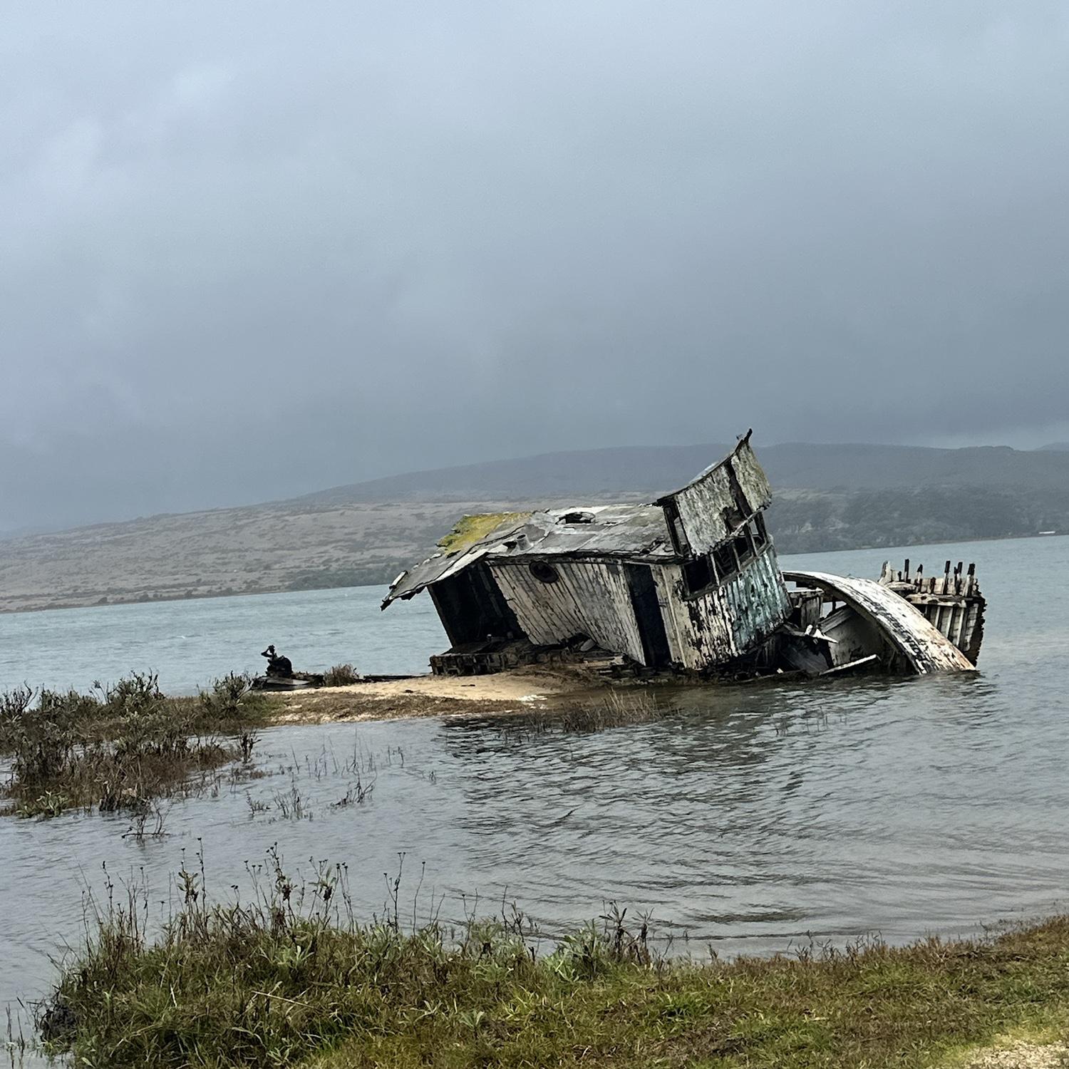 Ship Wreck at Pointe Reyes