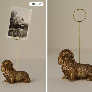 The Animal Icon Photo Holder: Dachshund Edition