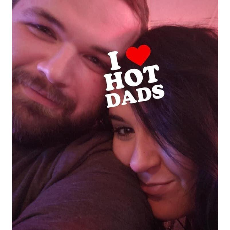 Another one of our first pictures together - Kaleb is an amazing father to his 2 children and im so happy to be apart of their lives