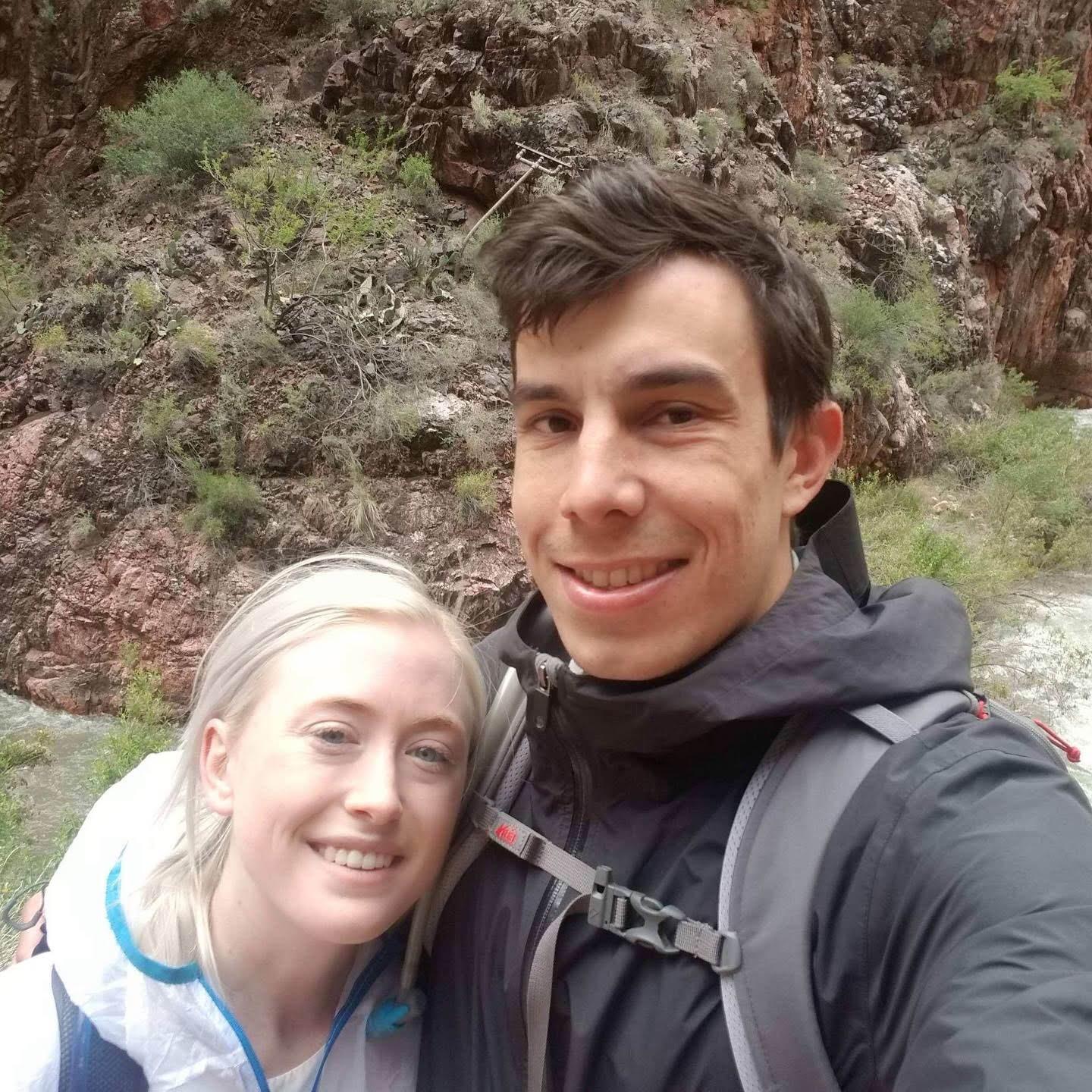 Grand Canyon Hike - In the middle