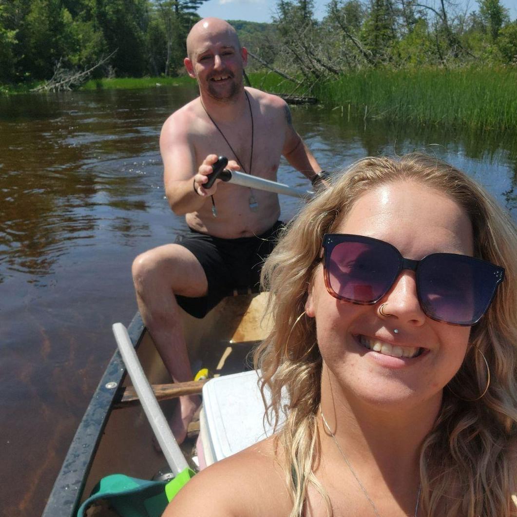 Darion's first time on the annual Au Train River Trip