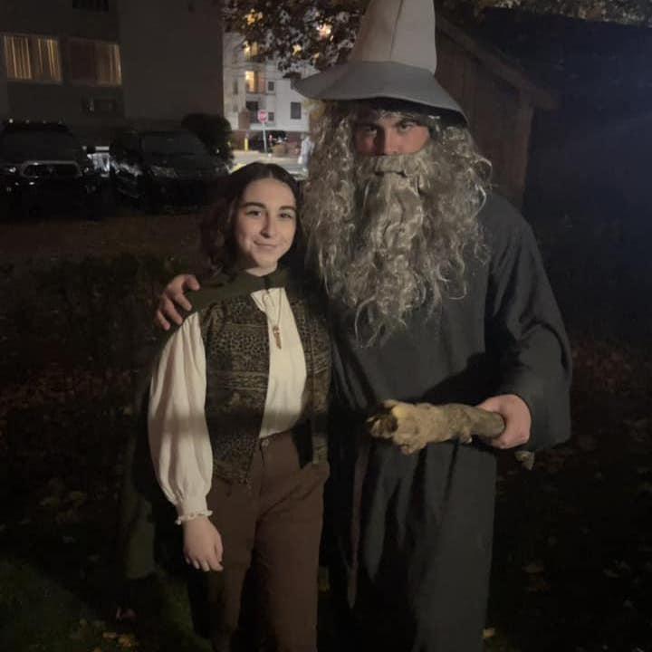 Frodo and Gandalf - Halloween 2024