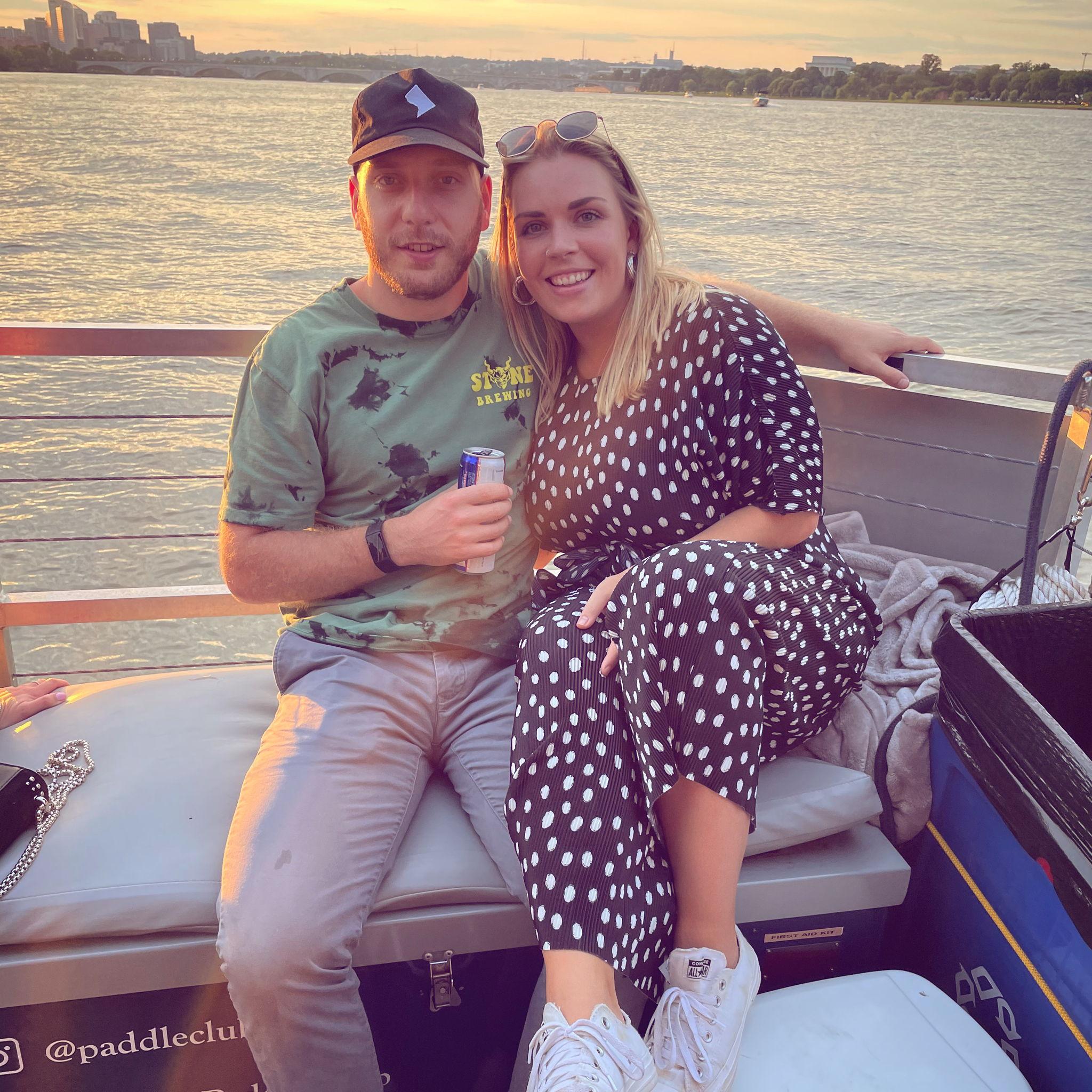 Taking a boat ride in Washington, DC!