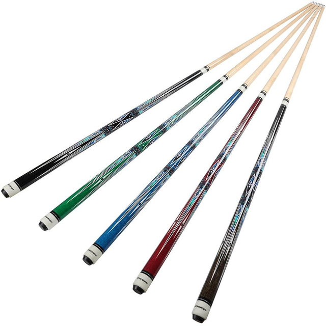 SYNCSHOT Pool Cues Set of 5/4/1, Pool Sticks for Adults 58 48 Inch 15 18 19 20 21oz Maple Wood Billiards Cue Sticks, for Professional Billiard Players Bars Home Hall Table Sport