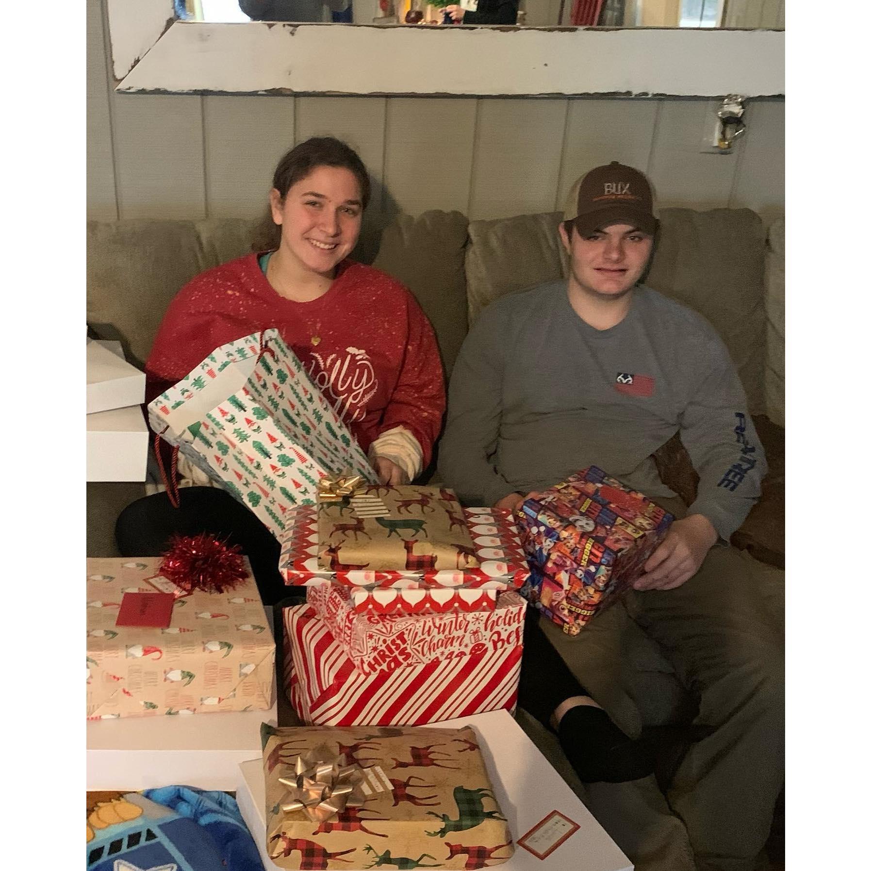 Our first Christmas together.