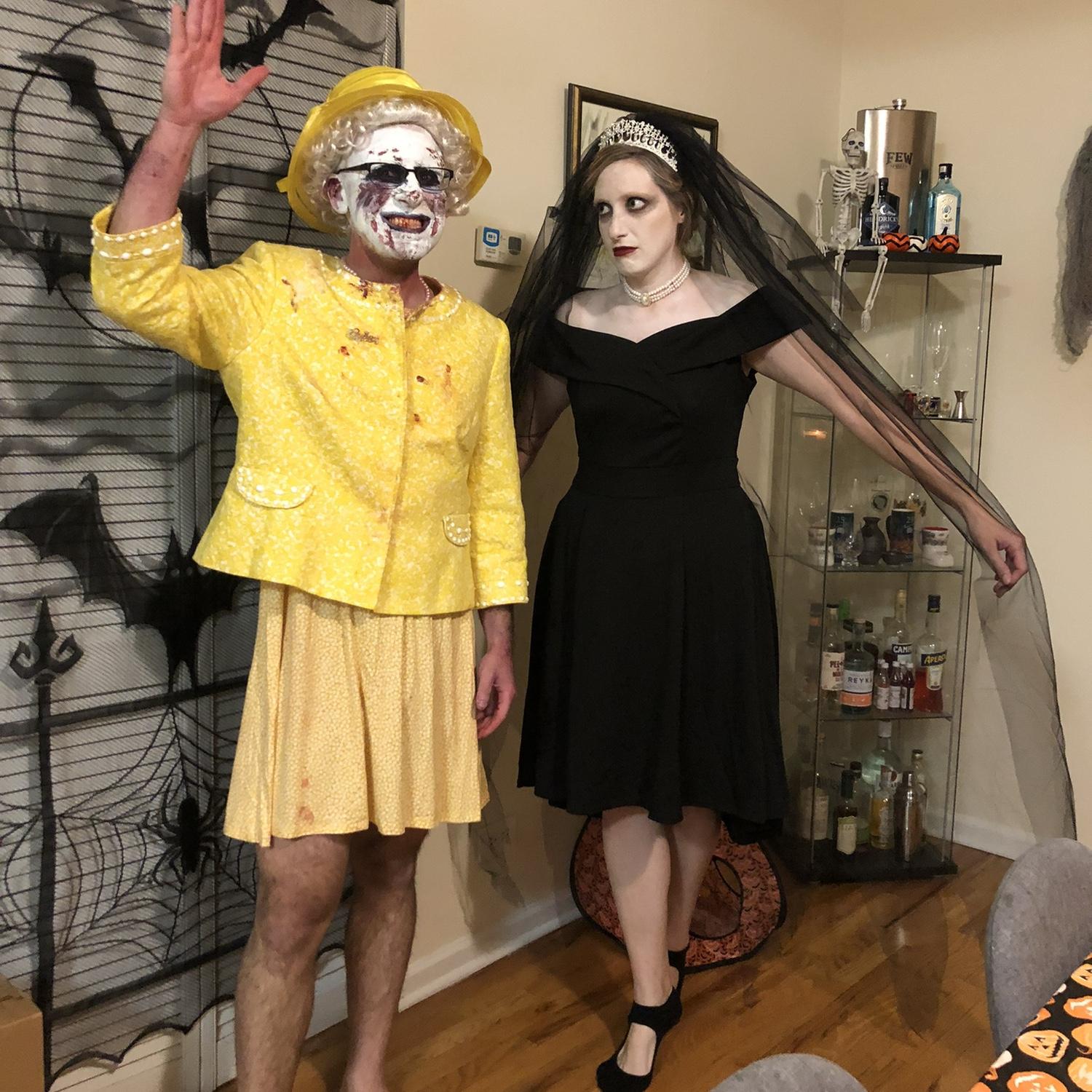 One of our many amazing Halloween costumes