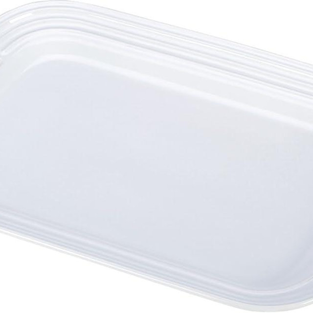 Le Creuset Stoneware 14" Oval Serving Platter, White