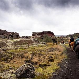 Red Lava Horse Riding Tour