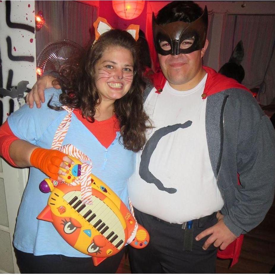 Keyboard cat and the coon!