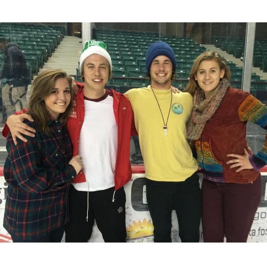 Our first double date with our forever friends, Steven and Megan.