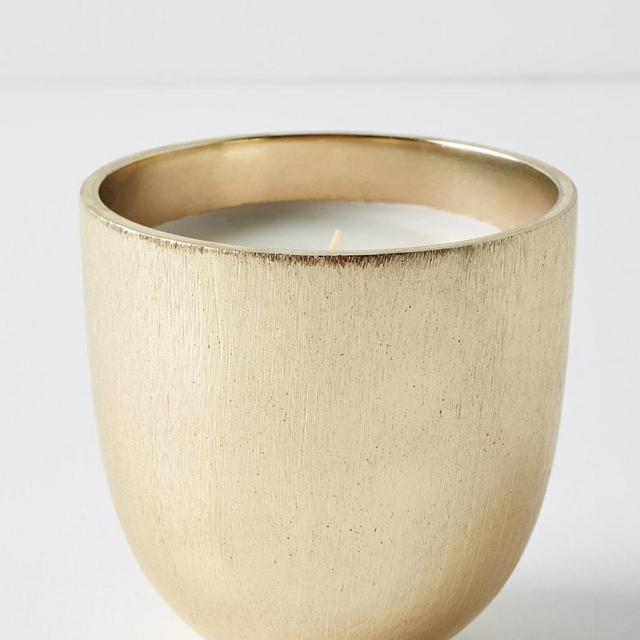 Gilded Rock Oud & Amber Scented Candle