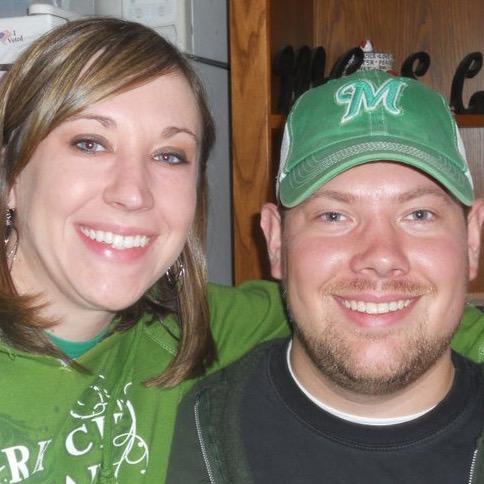 On the way to the MKE St. Pat's Parade!