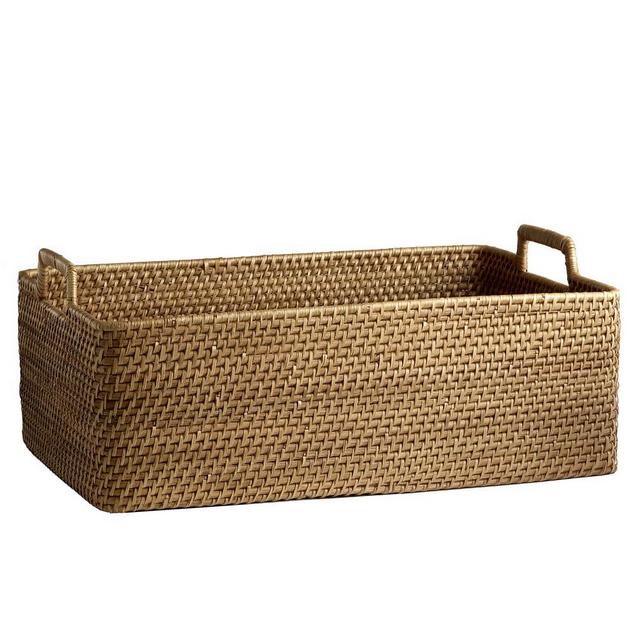 Modern Weave, Harvest Basket, Natural